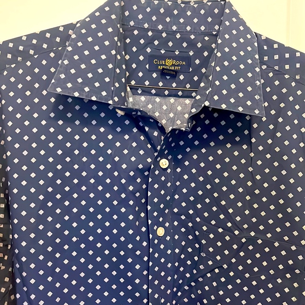 Club Room Mens Long Sleeve Shirt